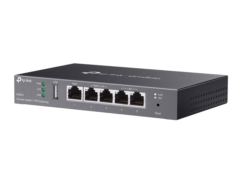 Thiết bị cân bằng tải TP-Link TL-ER605 (Omada Gigabit VPN Gateway)