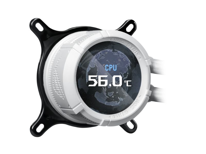 Tản nhiệt nước ASUS ROG STRIX LC III 360 ARGB LCD (Màu trắng)