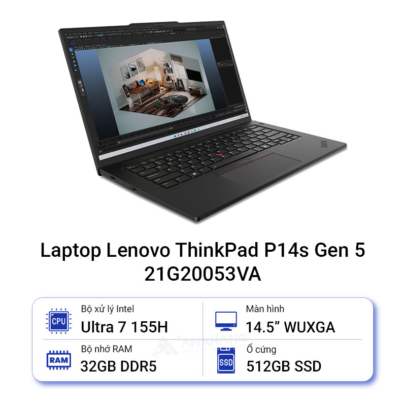 Laptop Lenovo ThinkPad P14s Gen 5 21G20053VA