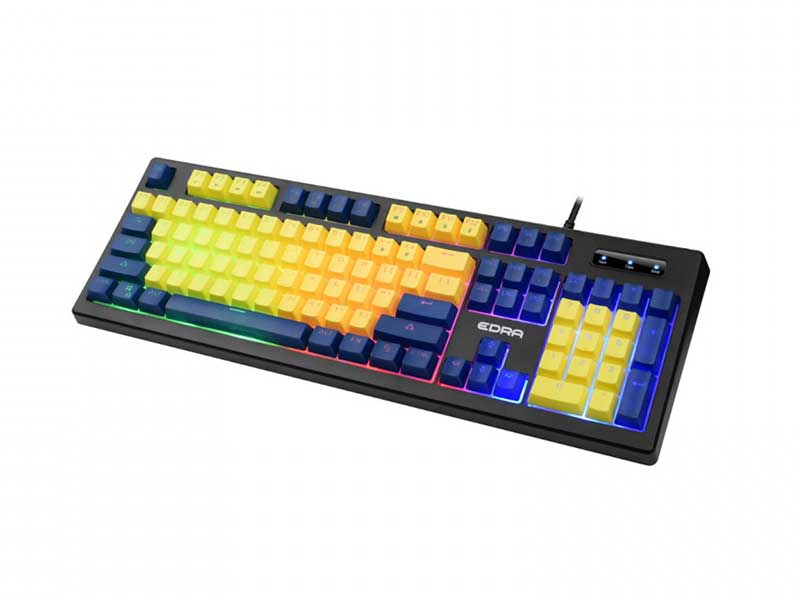Bàn phím cơ E-DRA EK302 Blue Yellow
