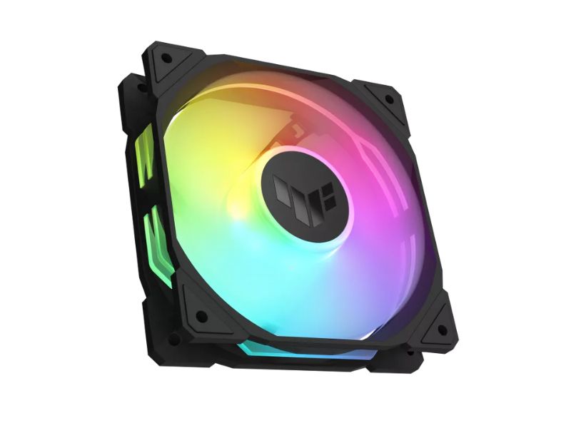 Bộ 3 quạt tản nhiệt đảo ngược ASUS TUF Gaming TR120 ARGB (Màu đen)