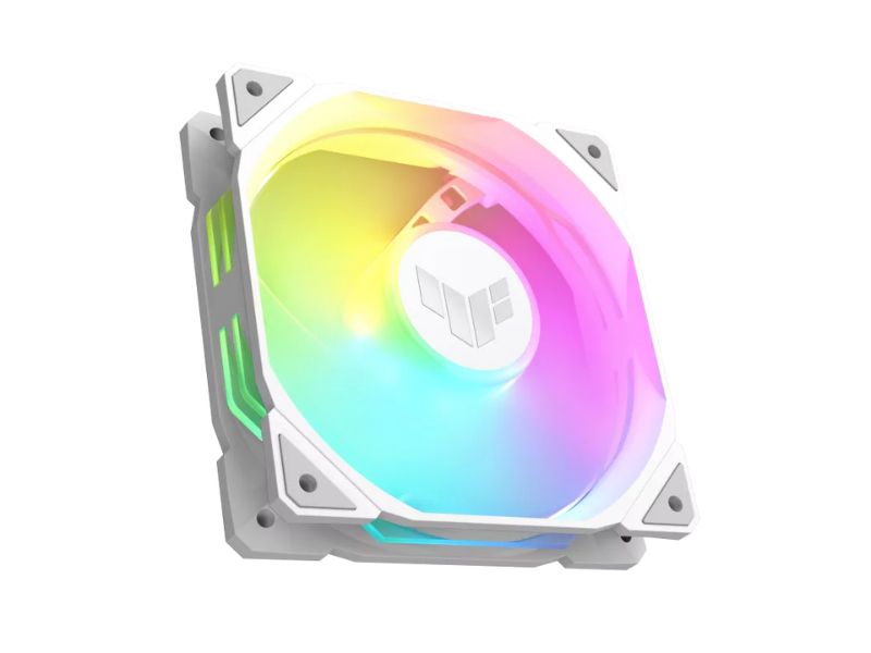 Bộ 3 quạt tản nhiệt ASUS TUF Gaming TR120 ARGB (Màu trắng)