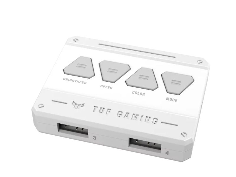 Bộ 3 quạt tản nhiệt  ASUS TUF Gaming TF120 ARGB (Màu trắng)