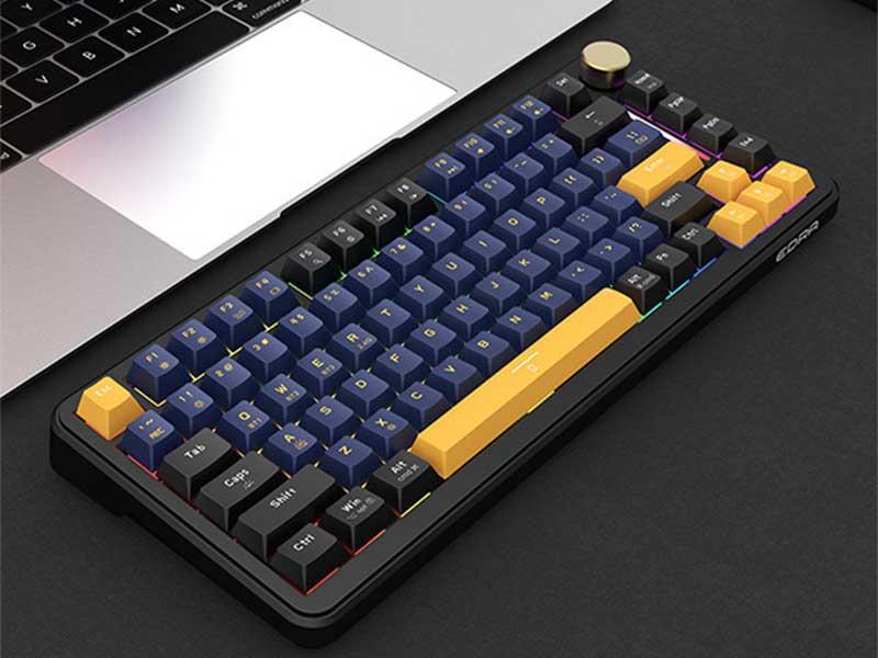 Bàn phím cơ gaming E-DRA EK375W (Màu đen)