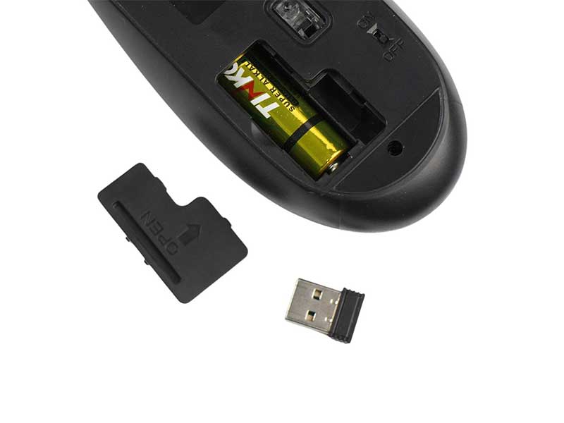 Chuột gaming không dây E-DRA EM6102w (Màu đen)