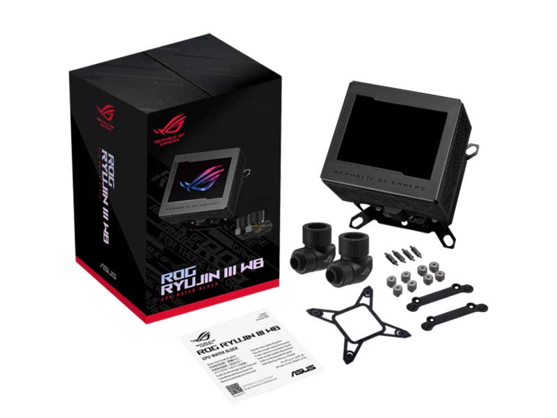 Tản nhiệt nước ASUS ROG RYUJIN III WB (Màu đen)