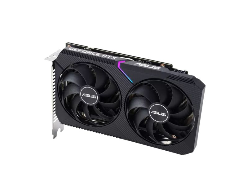 VGA Asus Dual GeForce RTX 3050 V2 8GB GDDR6 (DUAL-RTX3050-8G-V2)