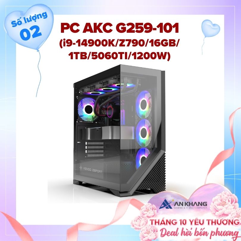 PC AKC G259-101 (i9-14900K/Z790/16GB/1TB/5060TI/1200W)