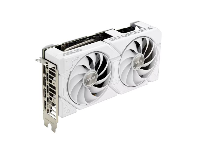 VGA ASUS Dual GeForce RTX 4060 EVO White OC 8GB GDDR6 (DUAL-RTX4060-O8G-EVO-WHITE)