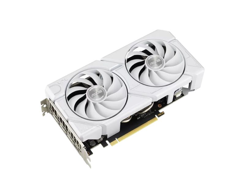 VGA ASUS Dual GeForce RTX 4060 EVO White OC 8GB GDDR6 (DUAL-RTX4060-O8G-EVO-WHITE)