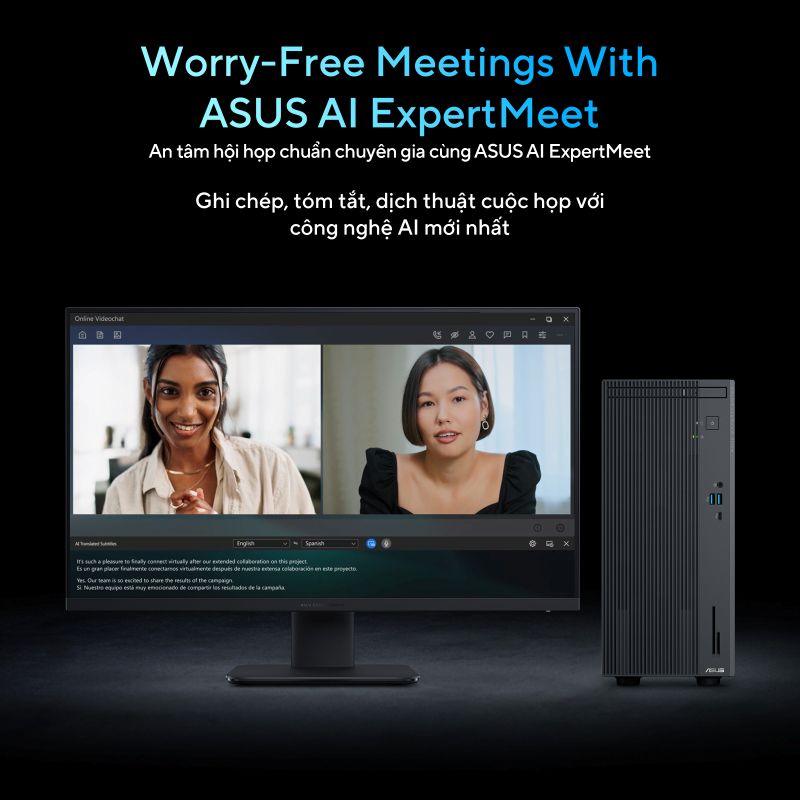 Máy tính để bàn ASUS ExpertCenter P500MV-13420H106W