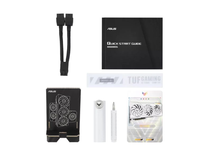 VGA ASUS TUF Gaming GeForce RTX 4070 Ti SUPER 16GB GDDR6X White OC (TUF-RTX4070TIS-O16G-WHITE-GAMING)