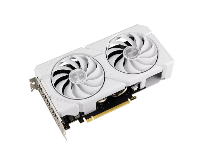 VGA ASUS Dual GeForce RTX 4060 Ti EVO White OC 8GB GDDR6 (DUAL-RTX4060TI-8G-EVO-WHITE)