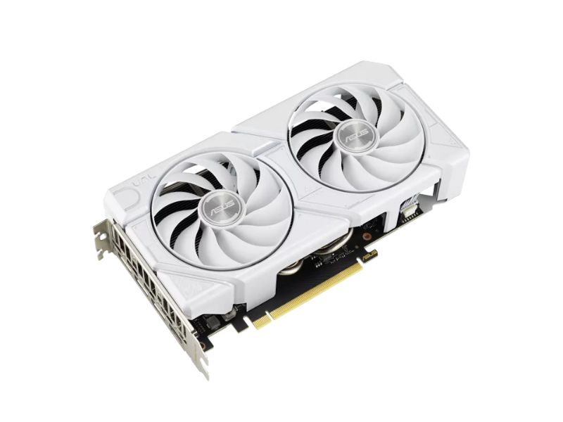VGA ASUS Dual GeForce RTX 4070 EVO White OC 12GB GDDR6X (DUAL-RTX4070-O12G-EVO-WHITE)