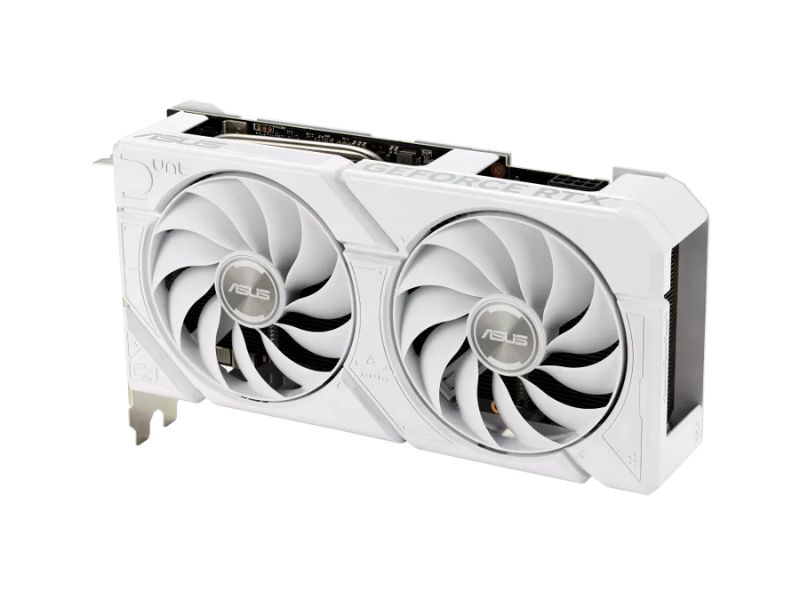 VGA ASUS Dual GeForce RTX 4060 EVO White 8GB GDDR6 (DUAL-RTX4060-8G-EVO-WHITE)