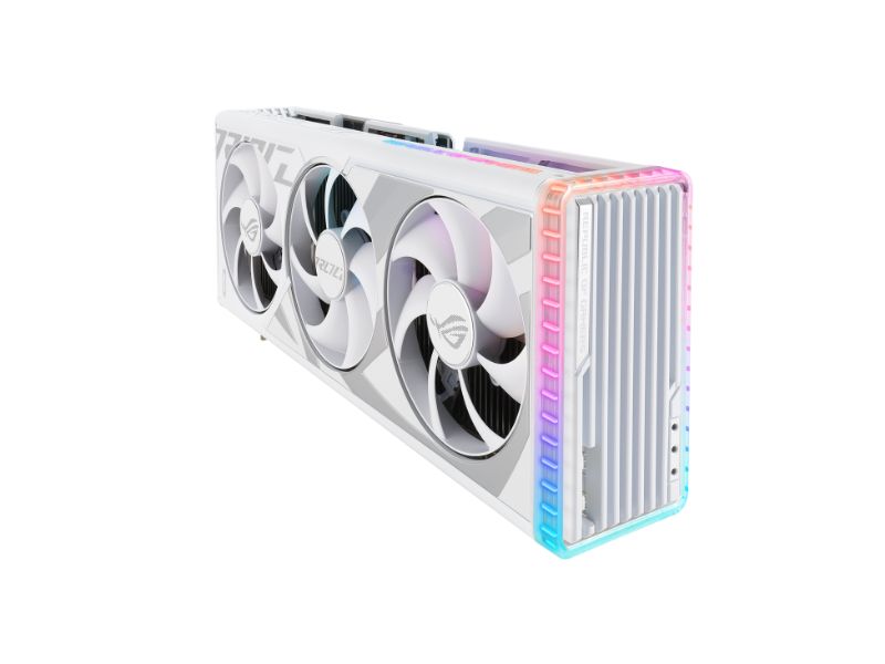 VGA ASUS ROG Strix GeForce RTX 4080 SUPER 16GB GDDR6X màu trắng (ROG-STRIX-RTX4080S-16G-WHITE)