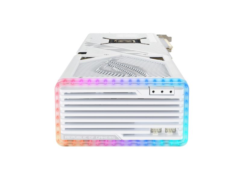VGA ASUS ROG Strix GeForce RTX 4080 SUPER 16GB GDDR6X màu trắng (ROG-STRIX-RTX4080S-16G-WHITE)