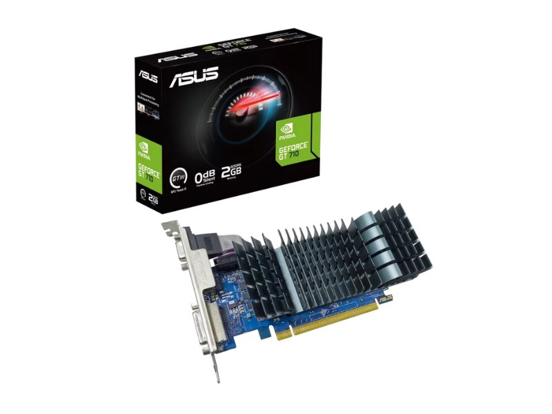 VGA ASUS GeForce GT 710 2GB GDDR5 EVO (GT710-SL-2GD5-BRK-EVO)