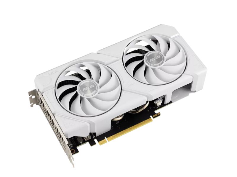 VGA ASUS Dual GeForce RTX 4060 Ti EVO White OC 8GB GDDR6 (DUAL-RTX4060TI-O8G-EVO-WHITE)