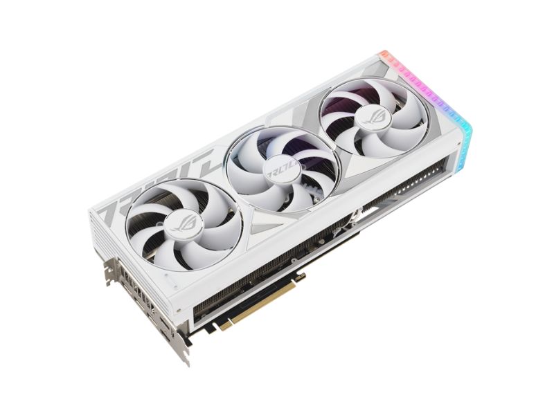VGA ASUS ROG Strix GeForce RTX 4090 24GB GDDR6X White OC (ROG-STRIX-RTX4090-O24G-WHITE)