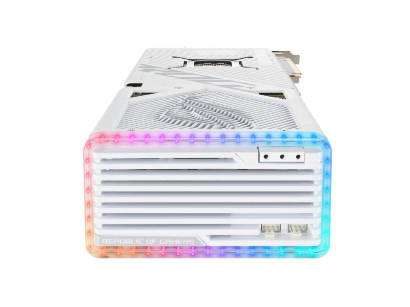VGA ASUS ROG Strix GeForce RTX 4090 24GB GDDR6X White OC (ROG-STRIX-RTX4090-O24G-WHITE)