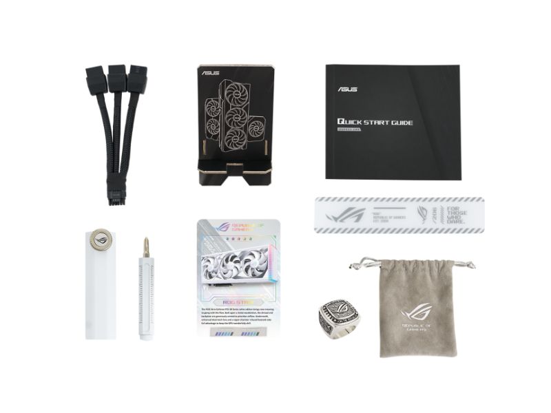 VGA ASUS ROG Strix GeForce RTX 4080 SUPER 16GB GDDR6X White OC (ROG-STRIX-RTX4080S-O16G-WHITE)