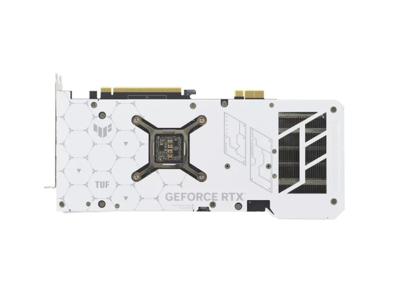 VGA ASUS TUF Gaming GeForce RTX 4070 Ti SUPER BTF 16GB GDDR6X Trắng (TUF-RTX4070TIS-16G-BTF-WHITE)