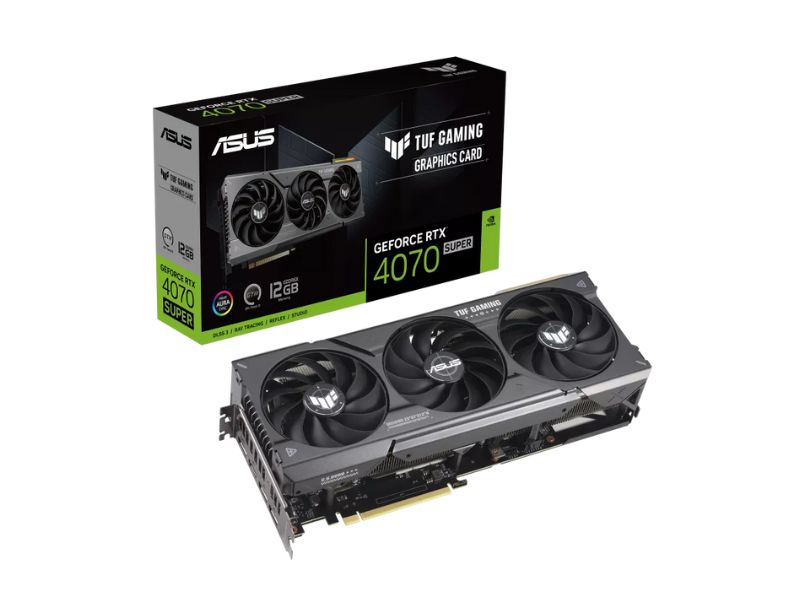 VGA ASUS TUF Gaming GeForce RTX 4070 SUPER 12GB GDDR6X (TUF-RTX4070S-12G-GAMING)