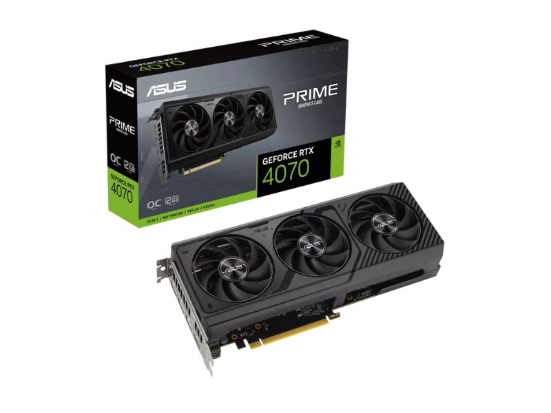 VGA ASUS PRIME GeForce RTX 4070 12GB GDDR6X OC (PRIME-RTX4070-O12G)