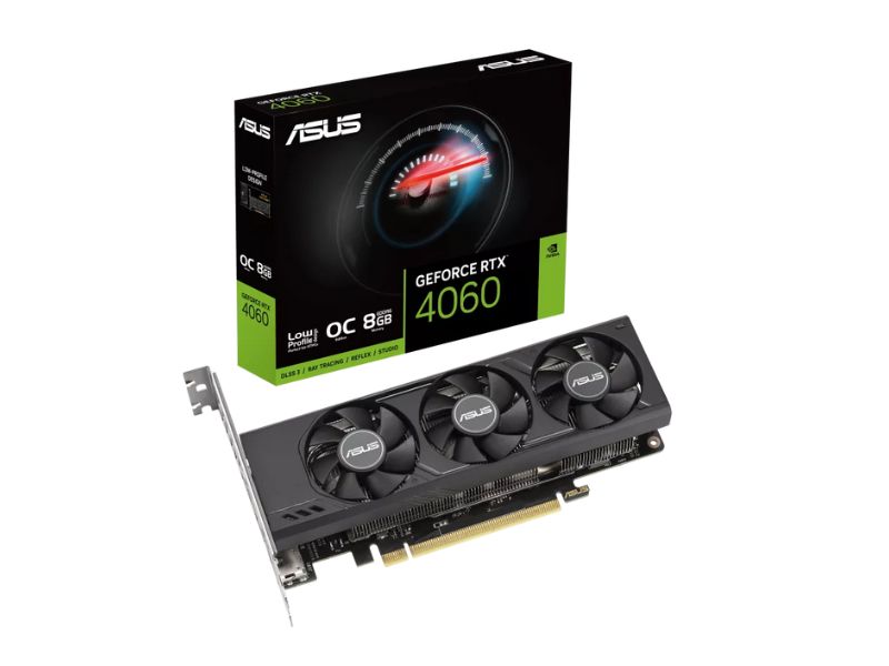 VGA ASUS GeForce RTX 4060 LP BRK OC 8GB GDDR6 (RTX4060-O8G-LP-BRK)