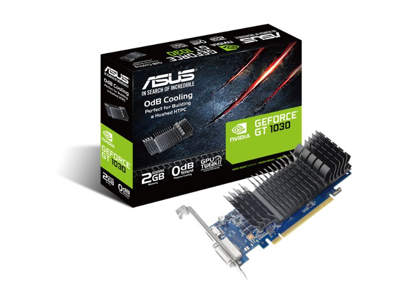 VGA ASUS GeForce GT1030 2GB GDDR5 Low Profile (GT1030-SL-2G-BRK)
