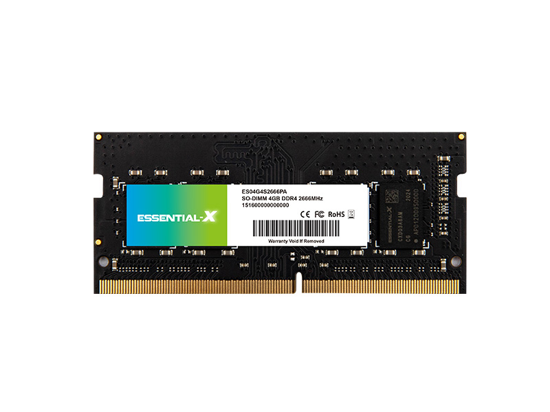 Ram Laptop Exascend 8GB DDR4 3200MHz Essential-X ES08G4S3200AU
