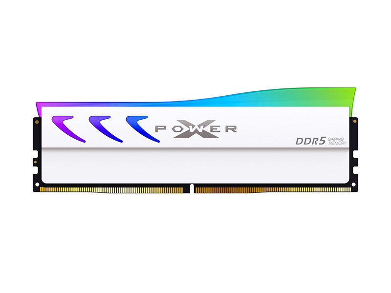 Ram PC Silicon Storm 16GB DDR5 6000MHz SP016GXLWU60CFSL trắng