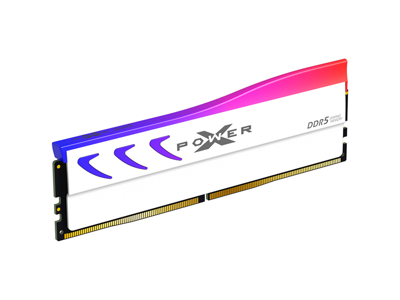 Ram PC Silicon Storm 16GB DDR5 6000MHz SP016GXLWU60CFSL trắng