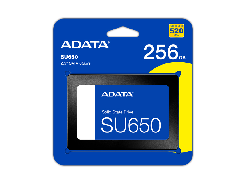 Ổ cứng SSD Adata SU650 256GB Sata3 ASU650SS-256GT-R