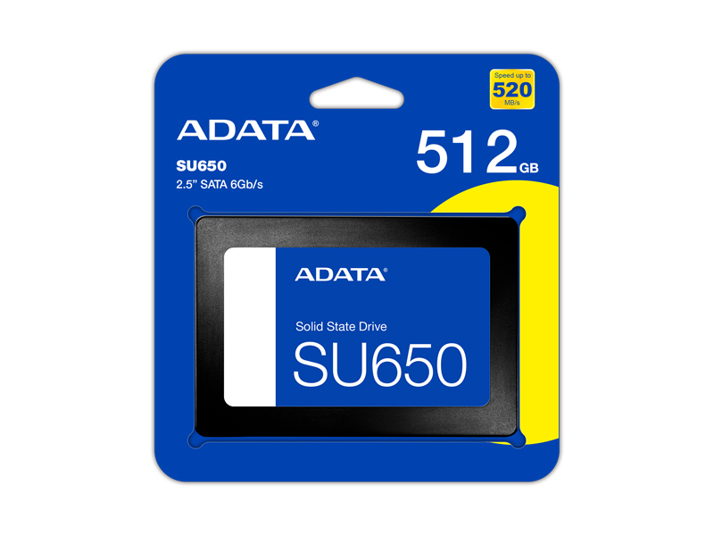 Ổ cứng SSD Adata SU650 512GB Sata3 ASU650SS-512GT-R