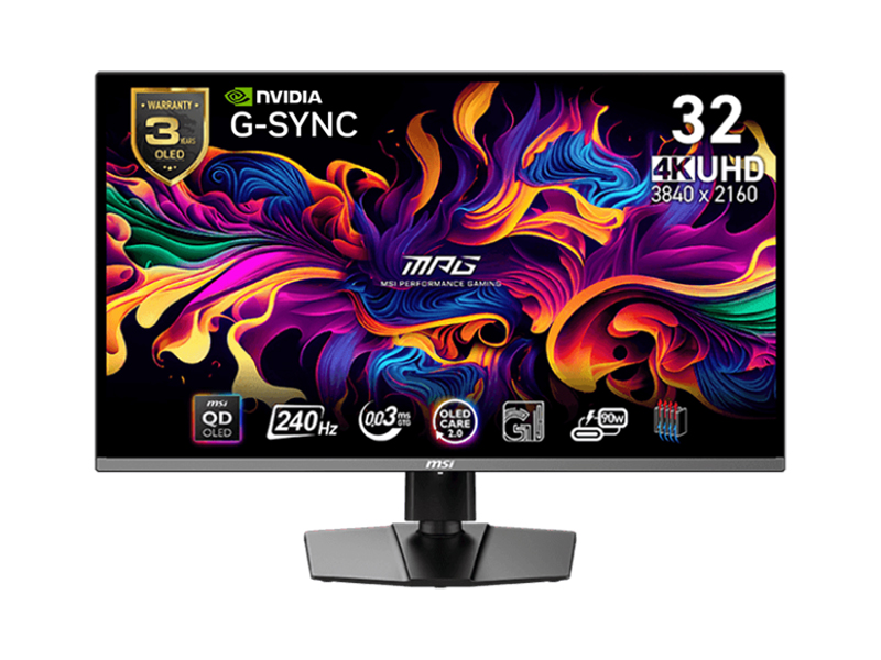 Màn hình MSI MPG 321URX QD-OLED 32inch UHD 240Hz 0.03ms