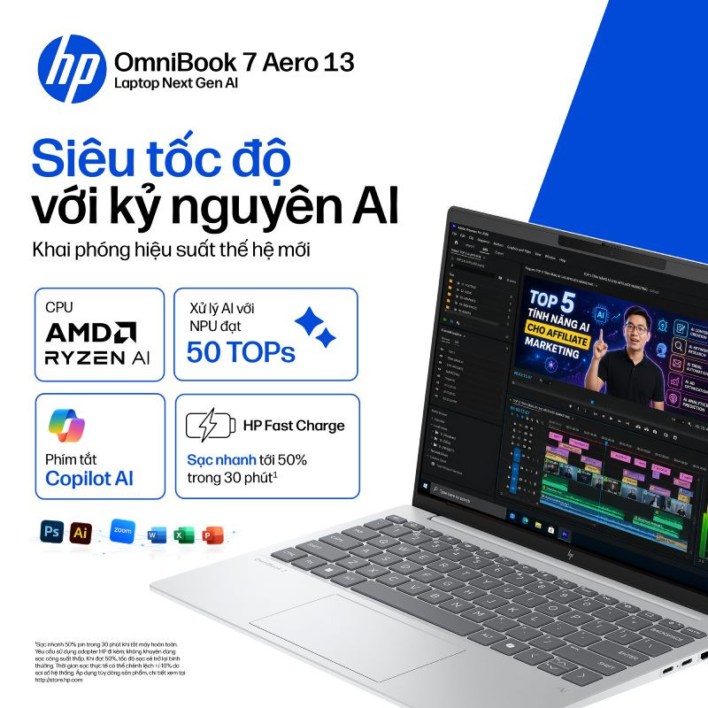 Laptop HP OmniBook 7 Aero 13-bg1083AU BZ7R9PA