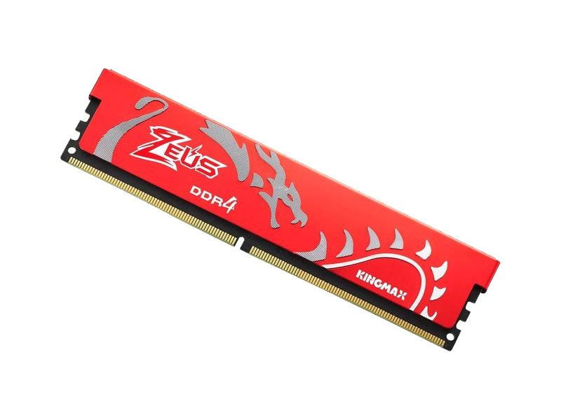 Ram PC Kingmax Zeus GLOH23F 16GB DDR4 3200MHz KMAXD416G3200HSR đỏ