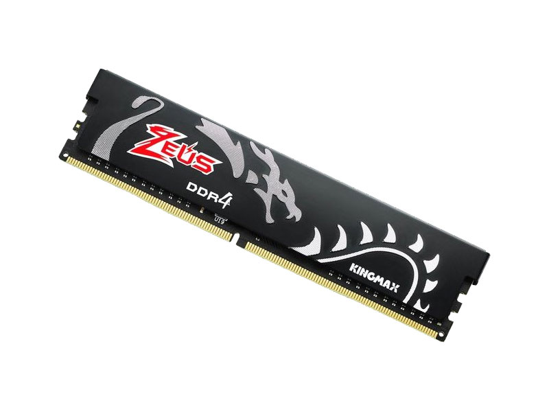 Ram PC Kingmax Zeus GLQG43F 8GB DDR4 3600MHz KMAXD48G3600HS đen