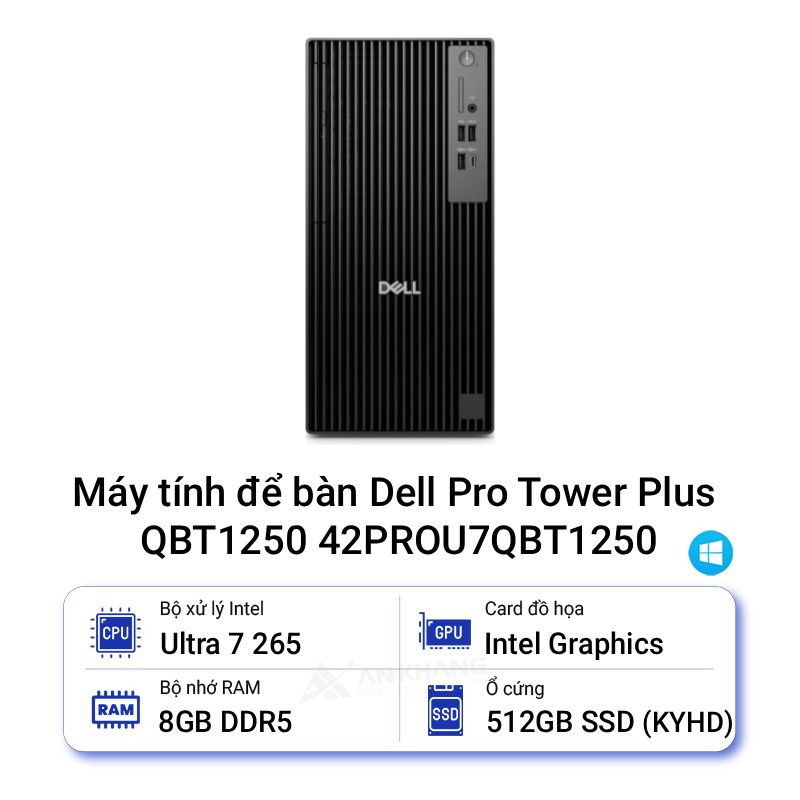 Máy tính để bàn Dell Pro Tower Plus QBT1250 42PROU7QBT1250