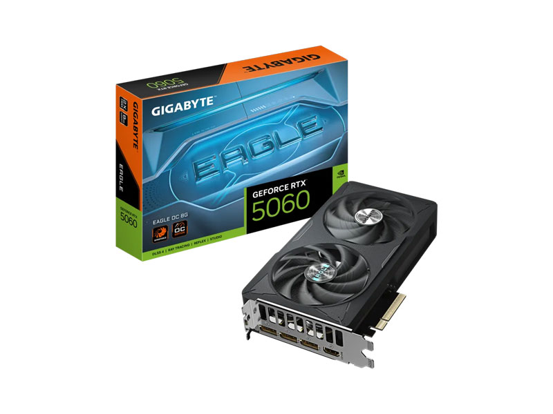 VGA Gigabyte GeForce RTX 5060 EAGLE OC 8G GV-N5060EAGLE OC-8GD