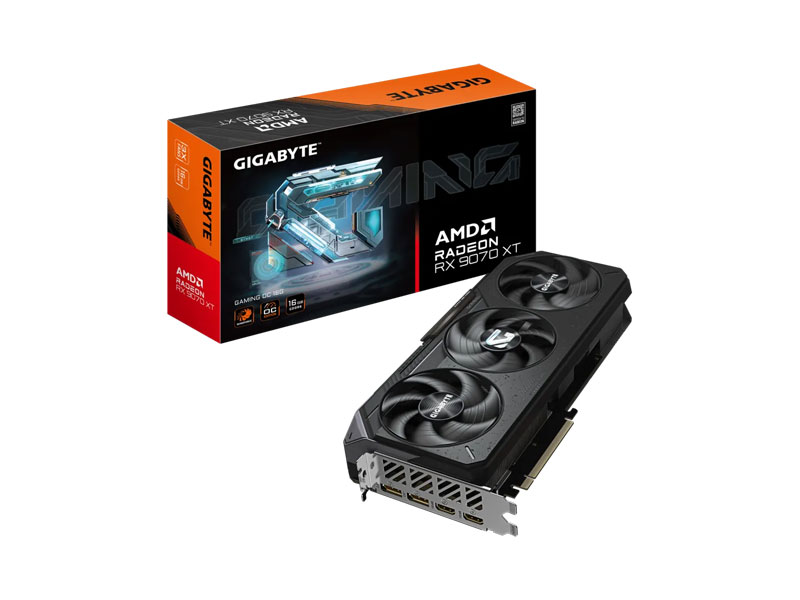 VGA Gigabyte Radeon RX 9070 XT GAMING OC 16G GV-R9070XTGAMING OC-16GD