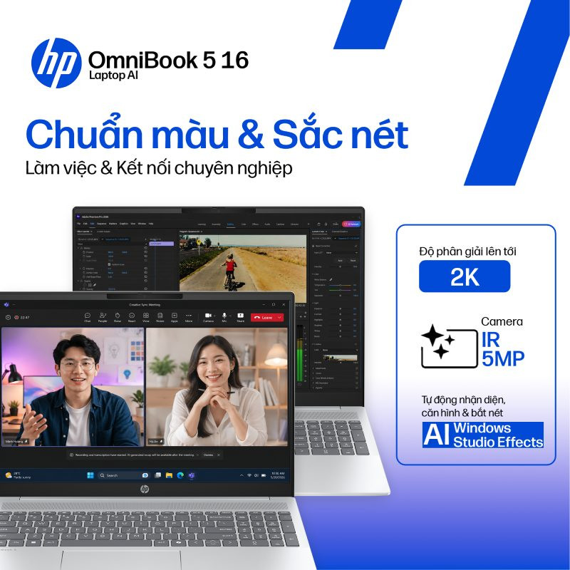 Laptop HP OmniBook 5 AI 16-af1052TU C1MN6PA