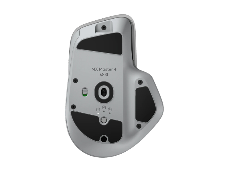 Chuột Logitech MX Master 4 Wireless Bluetooth Xám Pale Grey 910-007566
