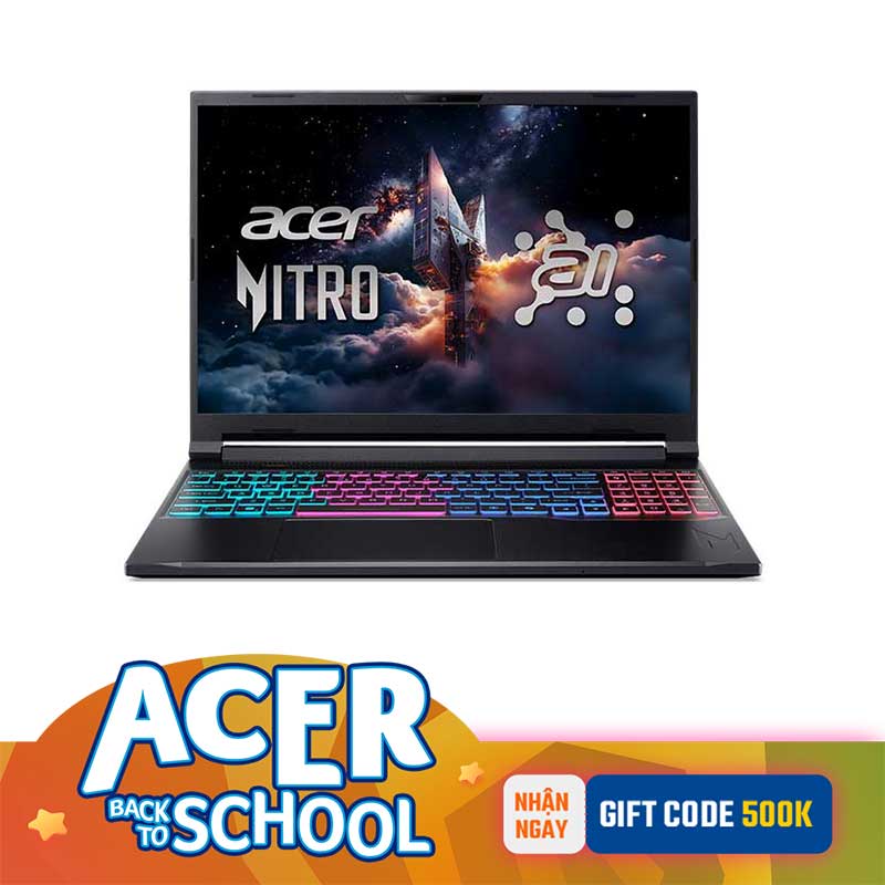 Laptop Acer Gaming Nitro V 16 AI ProPanel ANV16S-61-R7KQ NH.QXPSV.001