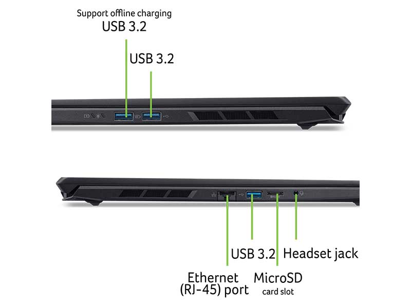Laptop Acer Gaming Nitro V 16 AI ProPanel ANV16S-71-75LR NH.QXCSV.002