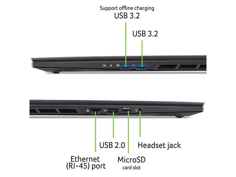 Laptop Acer Gaming Nitro 16 AI ProPanel AN16S-61-R193 NH.QXTSV.001