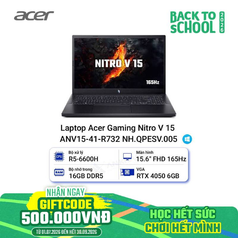 Laptop Acer Gaming Nitro V 15 ANV15-41-R732 NH.QPESV.005