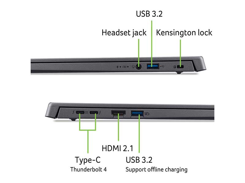 Laptop Acer Aspire 16 AI A16-71M-71U7 NX.J4YSV.002